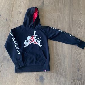 Boys Nike Jordan hooded sweatshirt